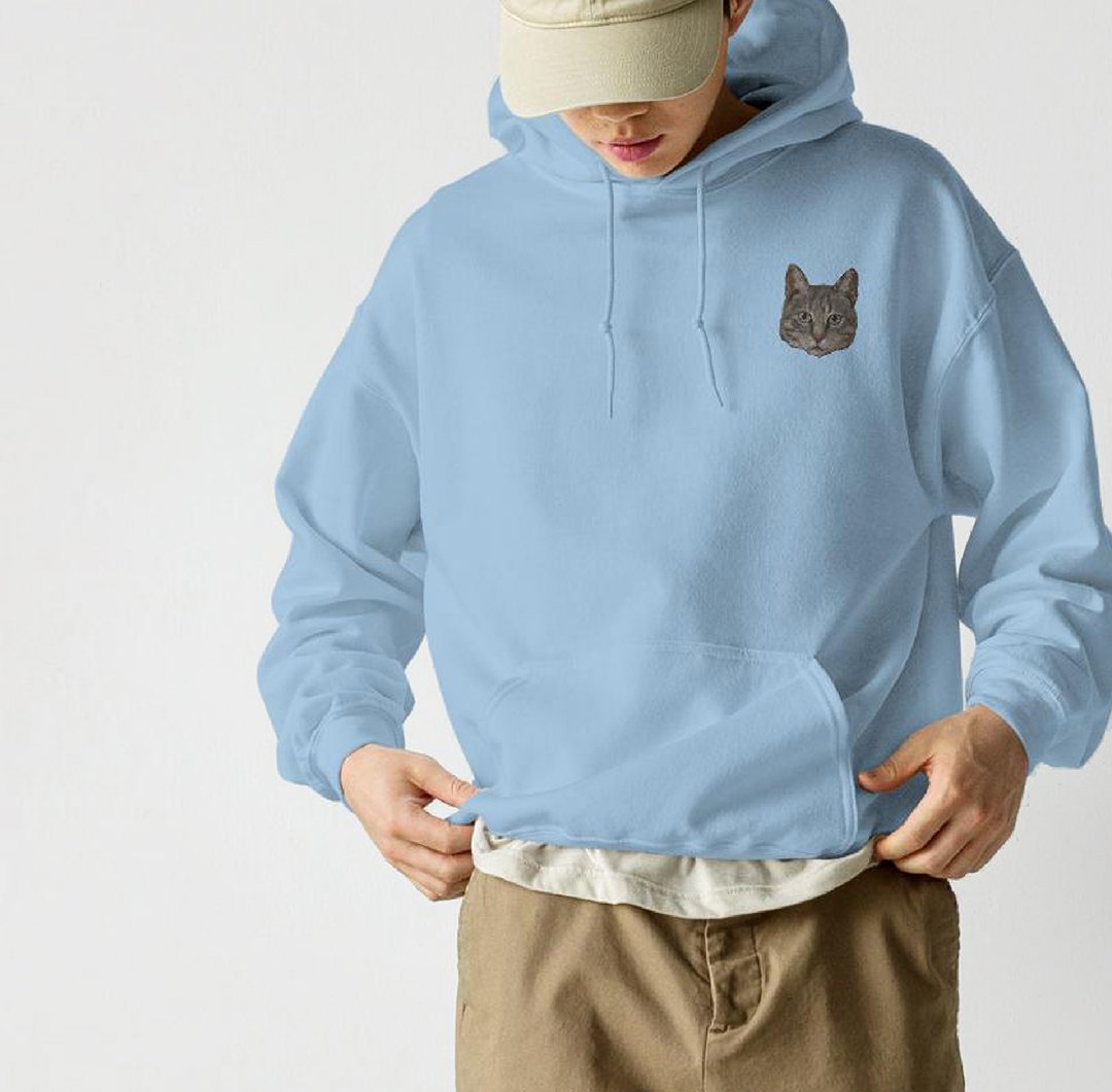 Personalized Pet Portrait Hoodie
