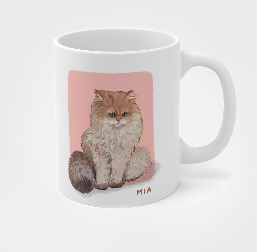 Personalized Pet Portrait Mug